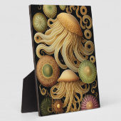 くらげ |ヘッモダンケル卓上アート フォトプラーク (側面)