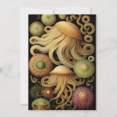くらげ |ヘッモダンケル挨拶 カード (正面)