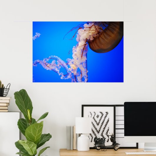 くらげ ポスター (ホームオフィス)