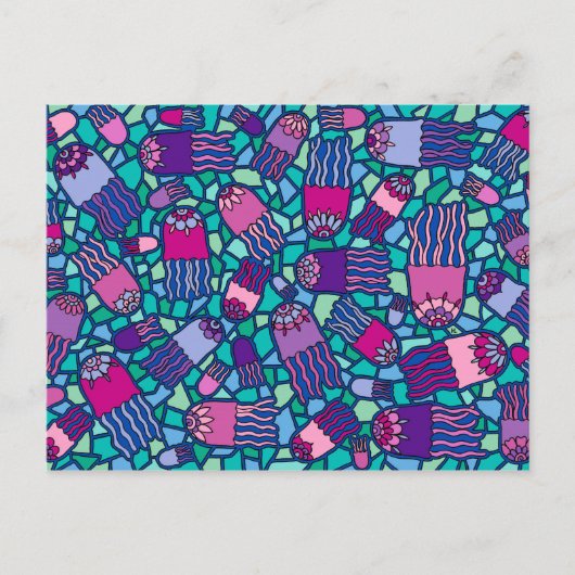 くらげ ポストカード (正面)