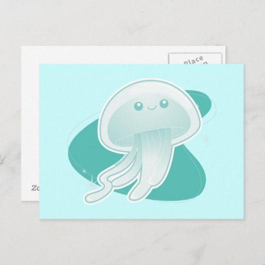くらげ ポストカード (正面/裏面)