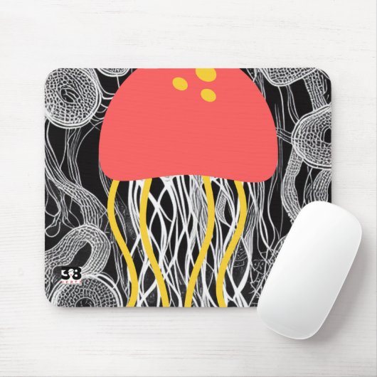 くらげ マウスパッド (マウス)