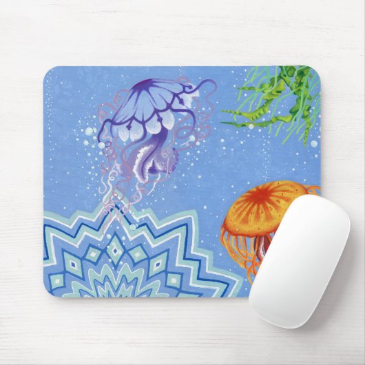 くらげ マウスパッド (マウス)