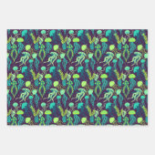 くらげ ラッピングペーパーシート (正面2)