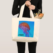 くらげ ラージトートバッグ (正面(商品))