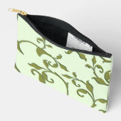くるくるオリーブの葉 アクセサリーポーチ (見開き)