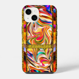 くるくるカラー iPhone 14ケース