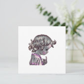 くるくるヘアガール空白カード (スタンド正面)
