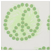 くるくる豆 ファブリック (クローズアップ)