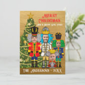 くるみおもしろい割りとマウスキングメリークリスマス シーズンカード (スタンド正面)