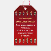 くるみおもしろい割りキングカートゥーン ギフトタグ (裏面)