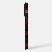 くるみお洒落と革 iPhoneケース (左側面)