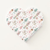 くるみお洒落クラッカーパステルピンククリスマスバレエ ノートブック (裏面)