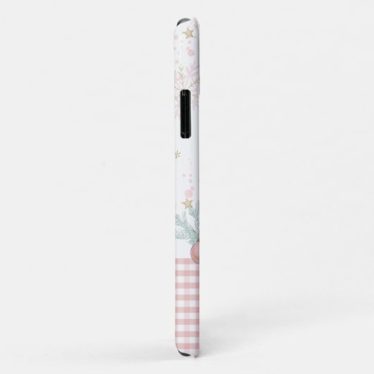 くるみお洒落クラッカーパステルピンククリスマスバレエ Case-Mate iPhoneケース (裏面/右)