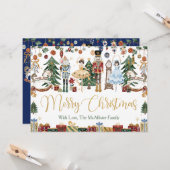 くるみお洒落割りクリスマスバレエ挨拶 カード (正面/裏面インサイチュ)