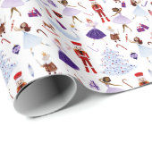 くるみお洒落割りクリスマス ラッピングペーパー (ロールコーナー)