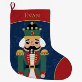 くるみお洒落割り ラージクリスマスストッキング (正面)