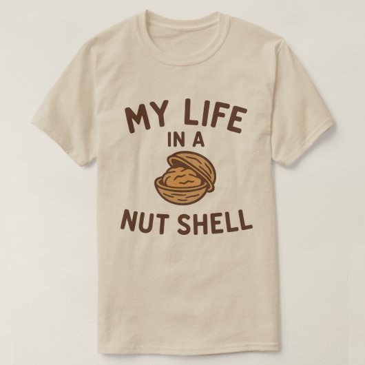 くるみの人生 Tシャツ (デザイン正面)