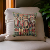 くるみエレガント割りクラークランハッピーホリデー クッション