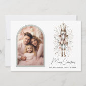 くるみエレガント割り植物性クリスマスカード シーズンカード (正面)