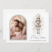 くるみエレガント割り植物性クリスマスカード シーズンカード (正面/裏面)