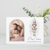 くるみエレガント割り植物性クリスマスカード シーズンカード (スタンド正面)