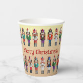 くるみカラフル割り人形おもちゃ 紙コップ (正面)