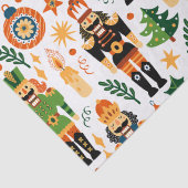 くるみカラフル割り付きクリスマスパターン 薄葉紙 (詳細)