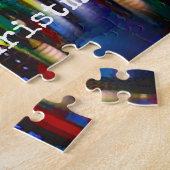 くるみカラフル割り兵士がクリスマスを祝う ジグソーパズル (側面)