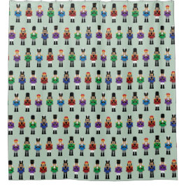 くるみカラフル割り シャワーカーテン