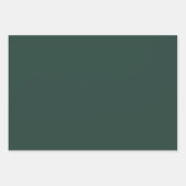 くるみクラッカーと弓、ミュートされたクリスマスヴィンテージの雰囲気 ラッピングペーパーシート (正面3)