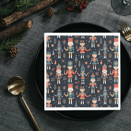 くるみクラッカーエレガンスフェスティバルパターンコレクション スタンダードランチョンナプキン