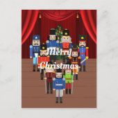 くるみクラッカークリスマスオンステージ シーズンポストカード (正面)