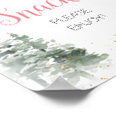 くるみクラッカークリスマスブライダルシャワーティースナック ポスター (角)