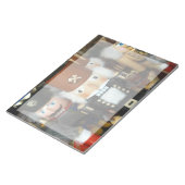 くるみクラッカークリスマスホリデークリスマスデザイン ノートパッド (アングル)