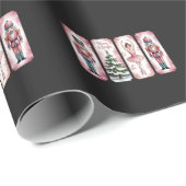 くるみクラッカークリスマスホリデーパーティギフトフェスティバル ラッピングペーパー (ロールコーナー)