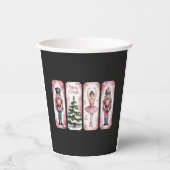 くるみクラッカークリスマスホリデーパーティギフトフェスティバル 紙コップ (正面)