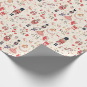 くるみクラッカースイートシュガープラムフェアリー馬 ラッピングペーパー (角)