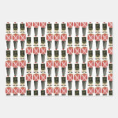 くるみクラッカースイートトイソルジャースター | ラッピングペーパーシート (正面2)