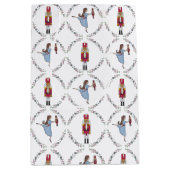 くるみクラッカースイートバレエクラシッククリスマス ミディアムペーパーバッグ (正面)