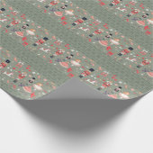 くるみクラッカースイートメリークリスマスシュガープラムフェアリー ラッピングペーパー (角)