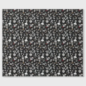 くるみクラッカースイートラッピング紙 ラッピングペーパー (フラット)