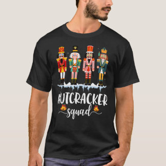 くるみクラッカースクワッドバレエダンスマッチングファミリーChri Tシャツ