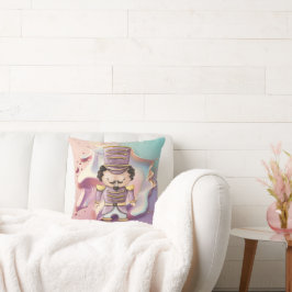 くるみクラッカースプラッシュクリスマスホリデー装飾用クッション クッション