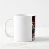 くるみクラッカーテディベアクリスマスコレクション コーヒーマグカップ (左)