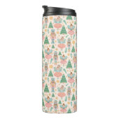 くるみクラッカーバレエとクリームの背景の妖精 タンブラー (回転右)