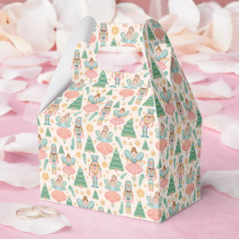 くるみクラッカーバレエとクリームの背景の妖精 フェイバーボックス