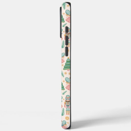 くるみクラッカーバレエとクリームの背景の妖精 Case-Mate iPhoneケース (裏面 / 左)