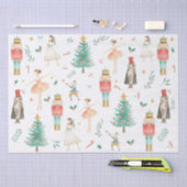 くるみクラッカーバレエのクリスマスイメージティッシュペーパー 薄葉紙 (クラフト)