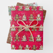 くるみクラッカーバレエのクリスマスラッピング紙シート ラッピングペーパーシート (インサイチュ)